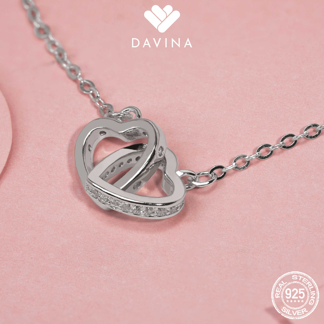 DAVINA Ladies Melysa Necklace Sterling Silver 925