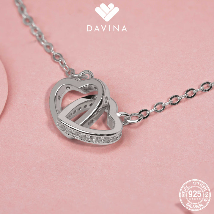 DAVINA Ladies Melysa Necklace Sterling Silver 925