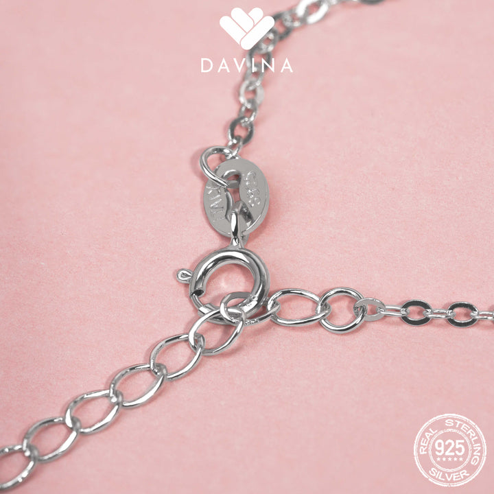 DAVINA Ladies Melysa Necklace Sterling Silver 925