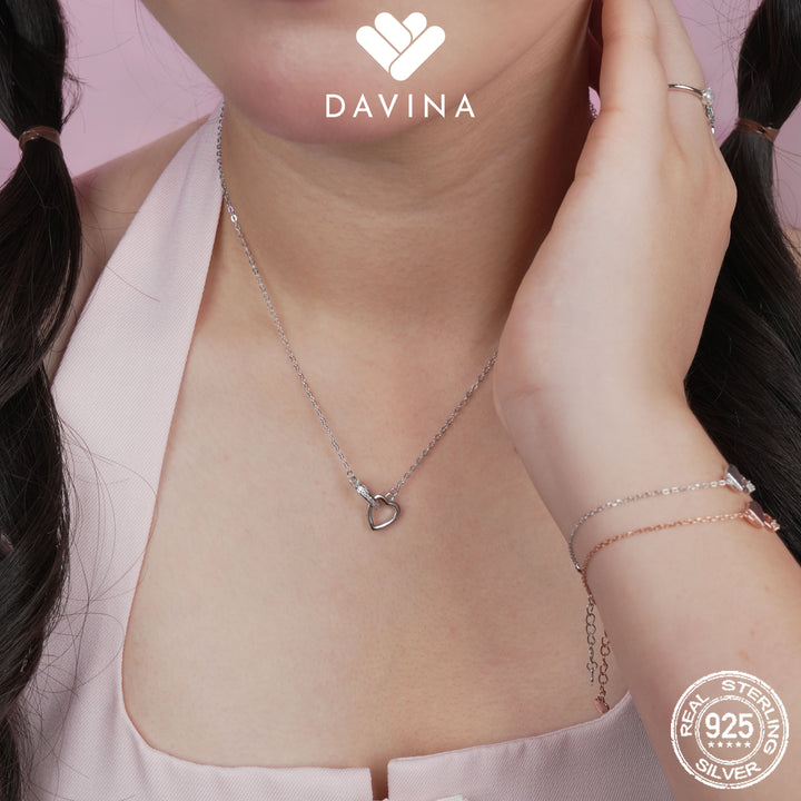DAVINA Ladies Melysa Necklace Sterling Silver 925