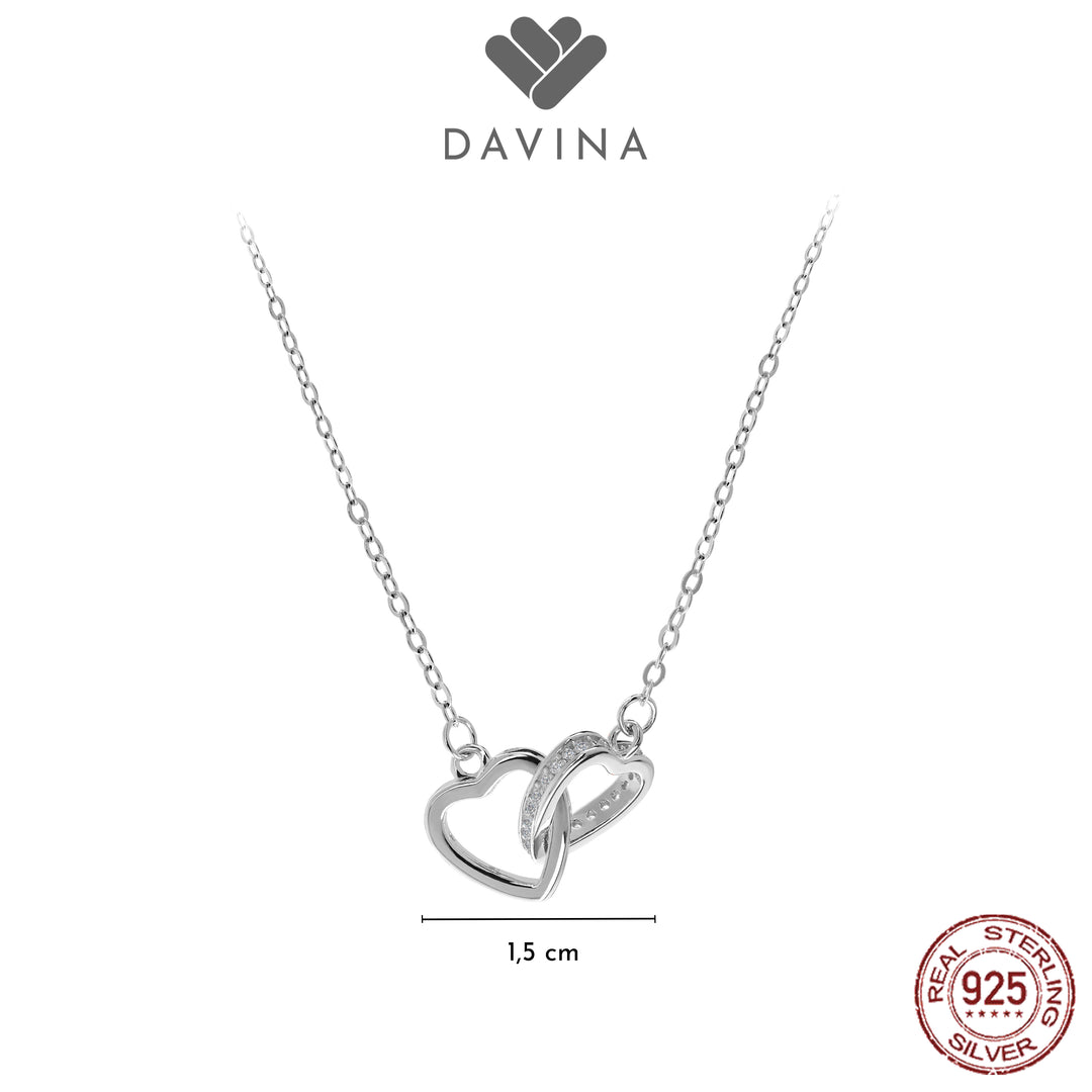 DAVINA Ladies Melysa Necklace Sterling Silver 925