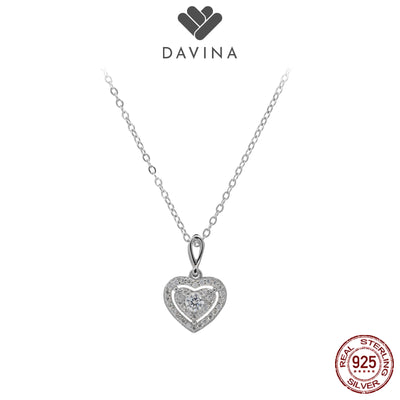 DAVINA Ladies Gritte Necklace Sterling Silver 925