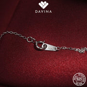 DAVINA Ladies Gritte Necklace Sterling Silver 925