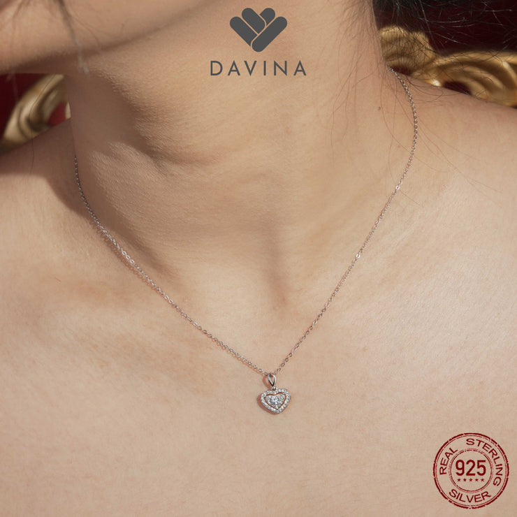 DAVINA Ladies Gritte Necklace Sterling Silver 925