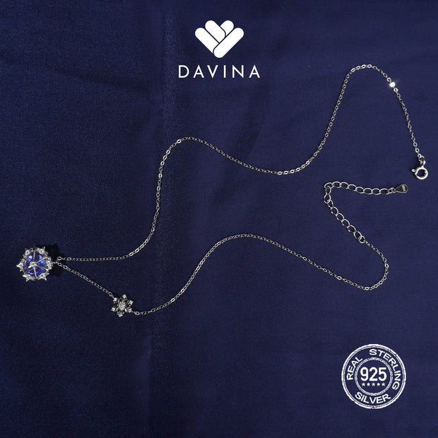 DAVINA Ladies Eira Necklace Sterling Silver 925