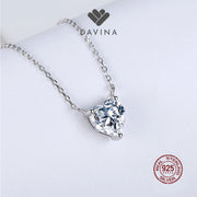 DAVINA Ladies Maeve Necklace Sterling Silver 925