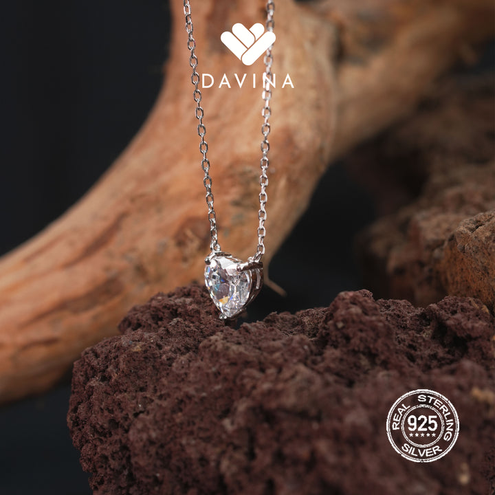 DAVINA Ladies Maeve Necklace Sterling Silver 925