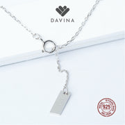 DAVINA Ladies Lovina Necklace Sterling Silver 925