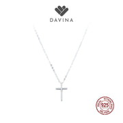 DAVINA Ladies Christ Necklace Sterling Silver 925