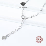 DAVINA Ladies Christ Necklace Sterling Silver 925