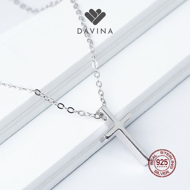 DAVINA Ladies Christ Necklace Sterling Silver 925