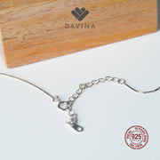 DAVINA Ladies Genie Necklace Sterling Silver 925