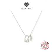 DAVINA Ladies Soveila Necklace Sterling Silver 925