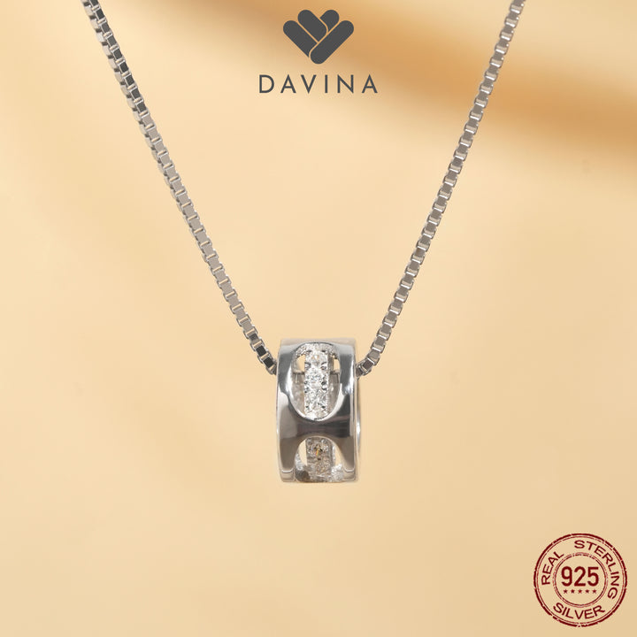 DAVINA Ladies Kimmy Necklace Sterling Silver 925