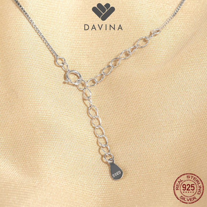 DAVINA Ladies Kimmy Necklace Sterling Silver 925