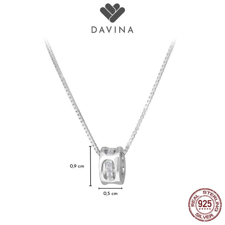 DAVINA Ladies Kimmy Necklace Sterling Silver 925