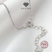 Davina Ladies Evie Necklace Sterling Silver 925