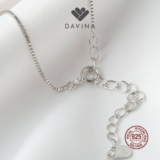 Davina Ladies Evie Necklace Sterling Silver 925