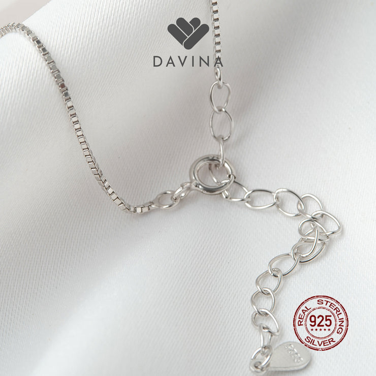 Davina Ladies Evie Necklace Sterling Silver 925