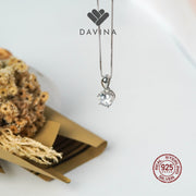 DAVINA Ladies Divya Necklace Sterling Silver 925