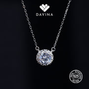 DAVINA Ladies Montana Necklace Sterling Silver 925