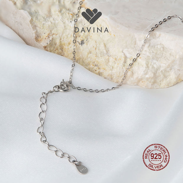 Davina Ladies Queena Necklace Sterling Silver 925