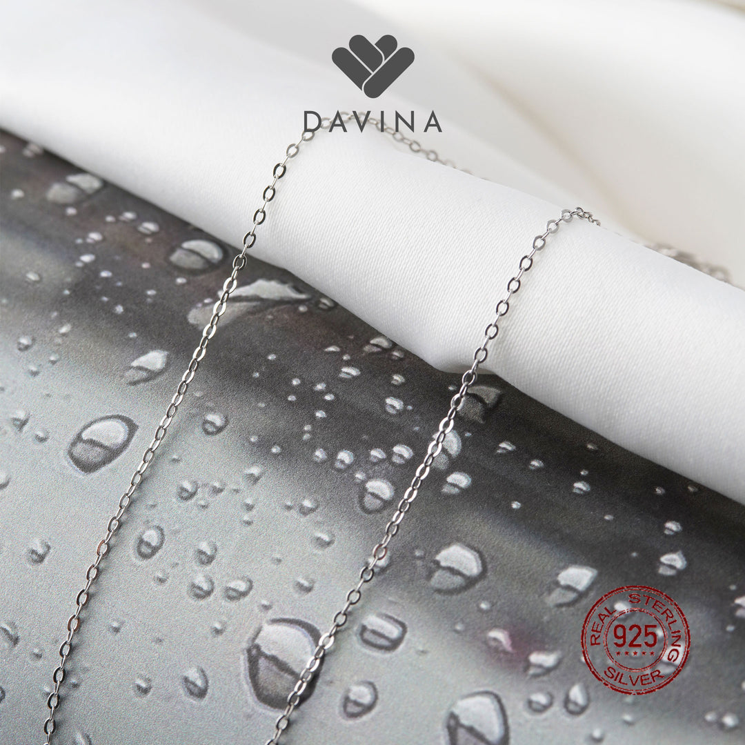Davina Ladies Queena Necklace Sterling Silver 925