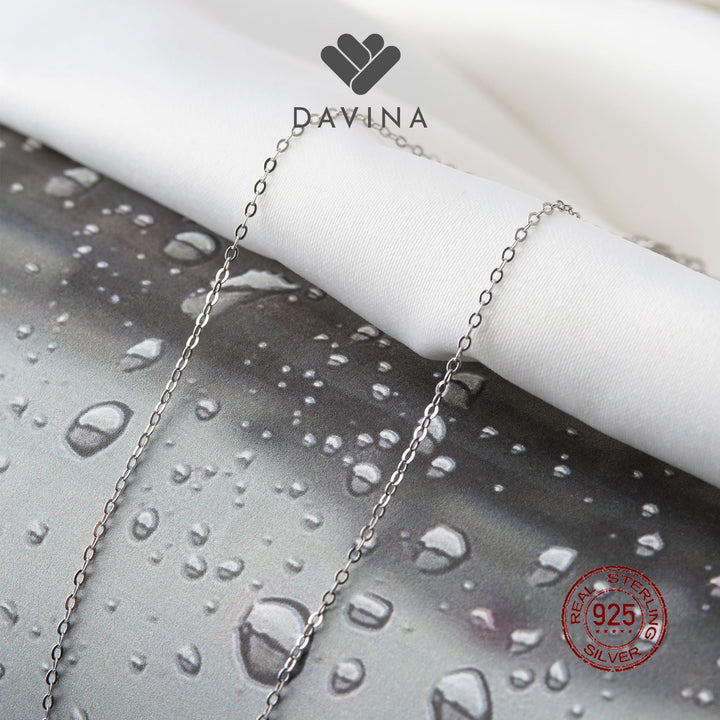Davina Ladies Queena Necklace Sterling Silver 925