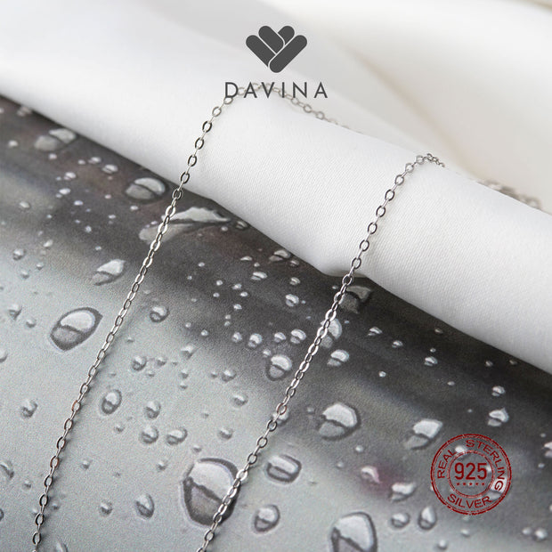 Davina Ladies Queena Necklace Sterling Silver 925