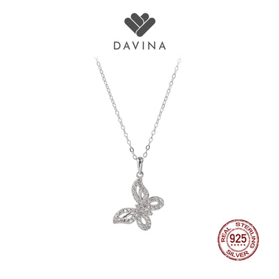 DAVINA Ladies Emersyn Necklace Sterling Silver 925