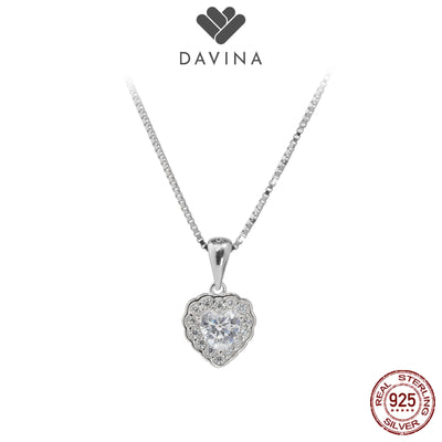 DAVINA Ladies Devany Necklace Sterling Silver 925