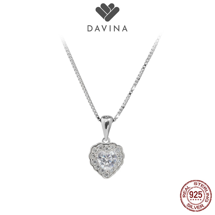 DAVINA Ladies Devany Necklace Sterling Silver 925