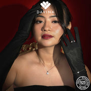 DAVINA Ladies Devany Necklace Sterling Silver 925