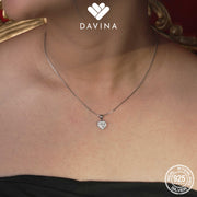 DAVINA Ladies Devany Necklace Sterling Silver 925