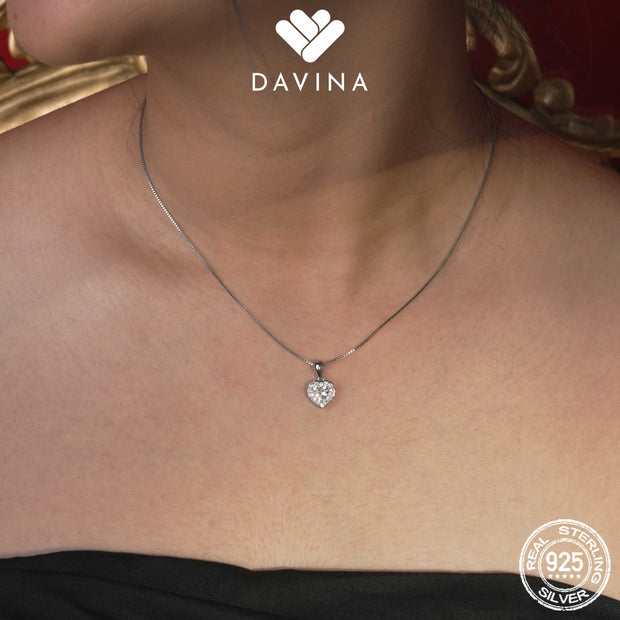DAVINA Ladies Devany Necklace Sterling Silver 925