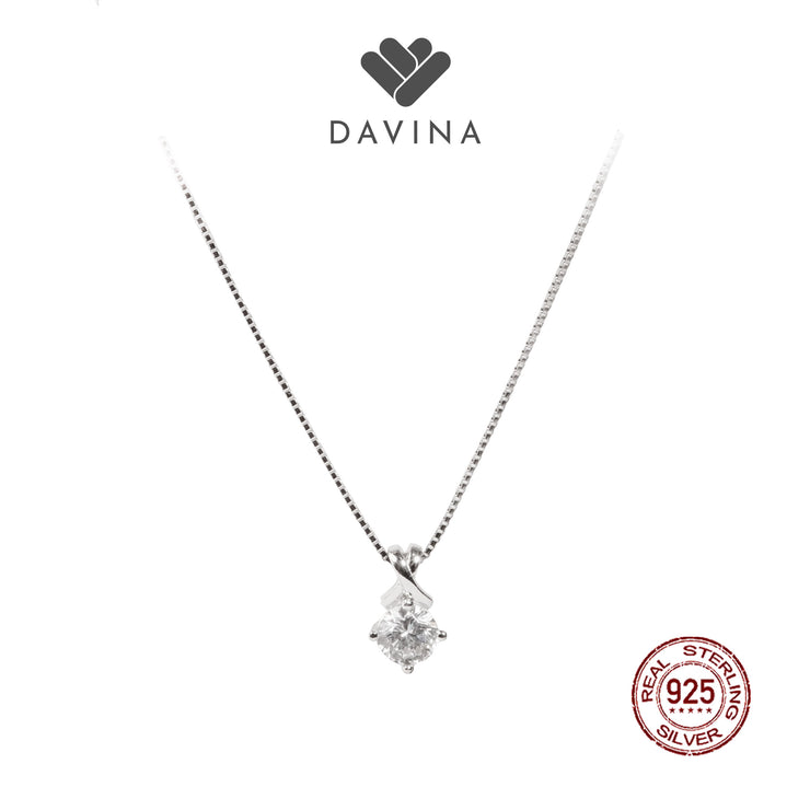 Davina Ladies Nayola Necklace Silver Color S925