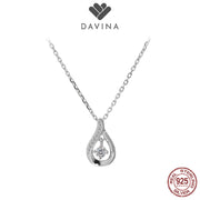 DAVINA Ladies Loonila Necklace Sterling Silver 925