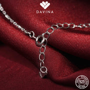 DAVINA Ladies Loonila Necklace Sterling Silver 925