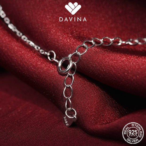 DAVINA Ladies Loonila Necklace Sterling Silver 925