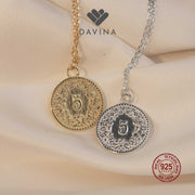 DAVINA Ladies Rosy Necklace Sterling Silver 925
