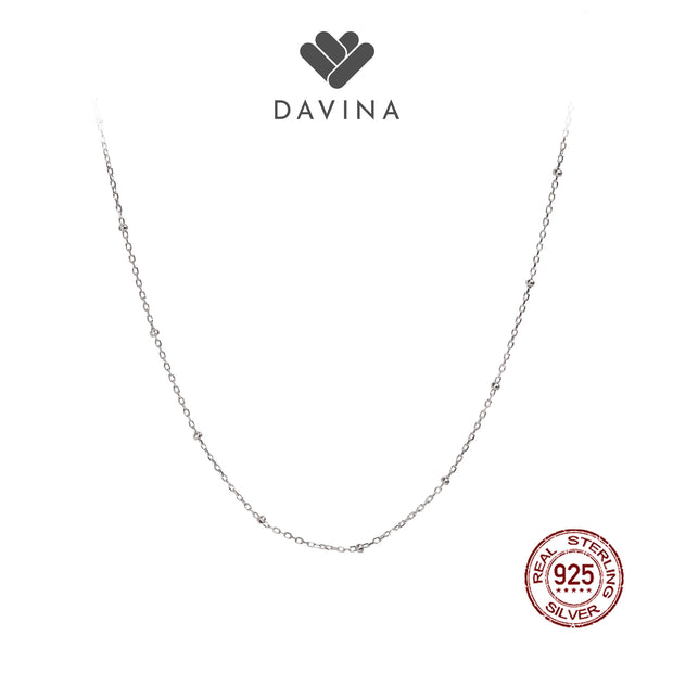 Davina Ladies Chocky Necklace Sterling Silver 925