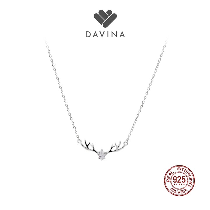 DAVINA Ladies Merry Necklace Sterling Silver 925
