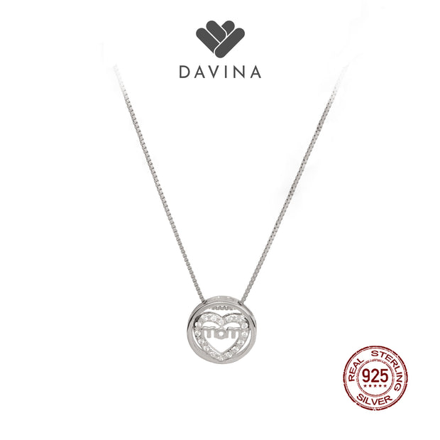 DAVINA Ladies Momskie Necklace Sterling Silver 925