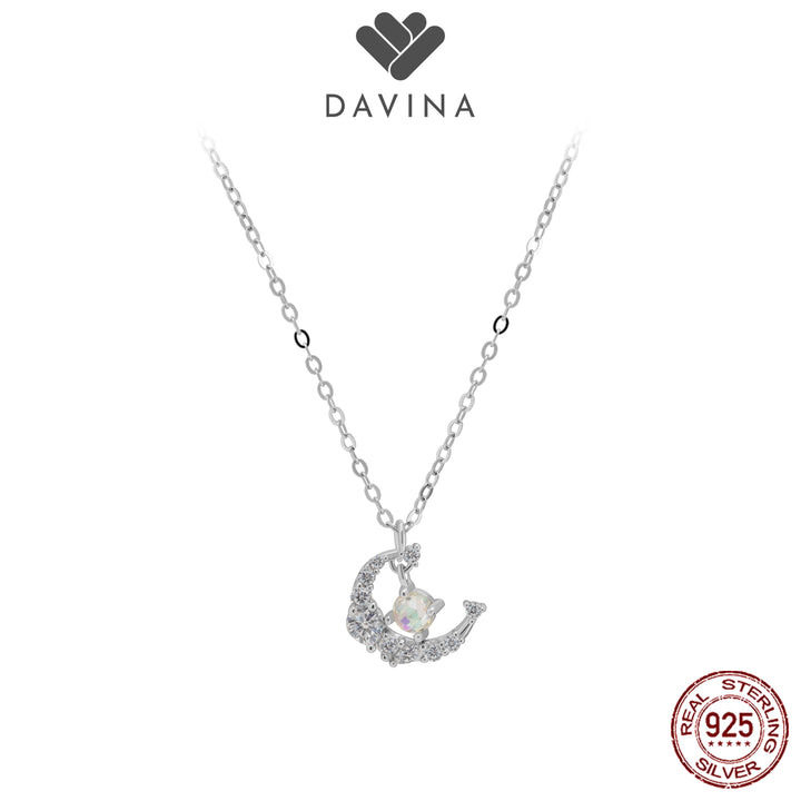 DAVINA Ladies Alaina Necklace Sterling Silver 925