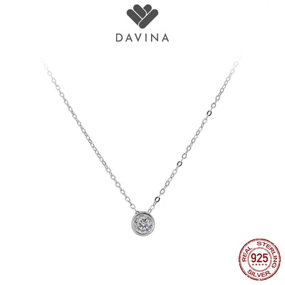 DAVINA Ladies Eloise Necklace Sterling Silver 925