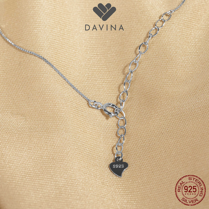 DAVINA Ladies Akiko Necklace Sterling Silver 925
