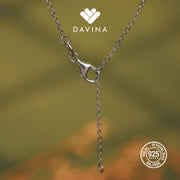 DAVINA Ladies Fairy Necklace Sterling Silver 925