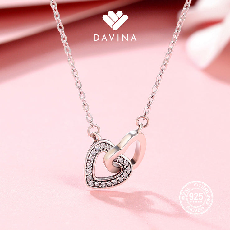 DAVINA Ladies Karen Necklace Sterling Silver 925