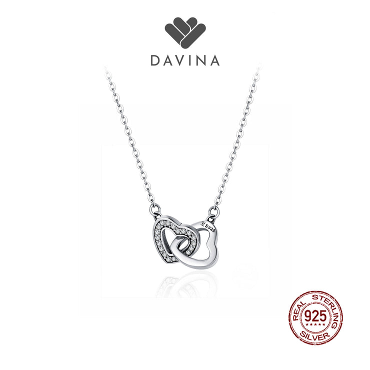 DAVINA Ladies Karen Necklace Sterling Silver 925