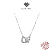 DAVINA Ladies Karen Necklace Sterling Silver 925